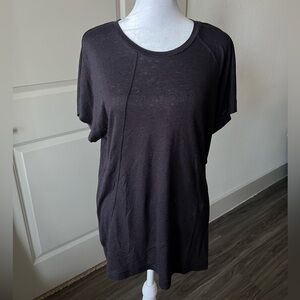 IRO Purple Oversized Short Sleeve T-Shirt